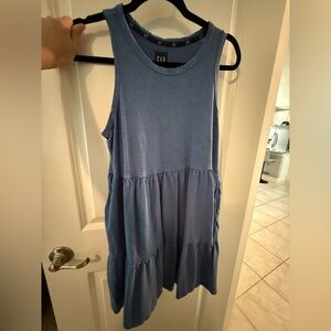 GAP Blue Sleeveless Dress